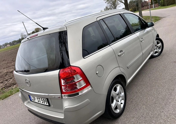 Opel Zafira cena 18900 przebieg: 234000, rok produkcji 2008 z Bystrzyca Kłodzka małe 497
